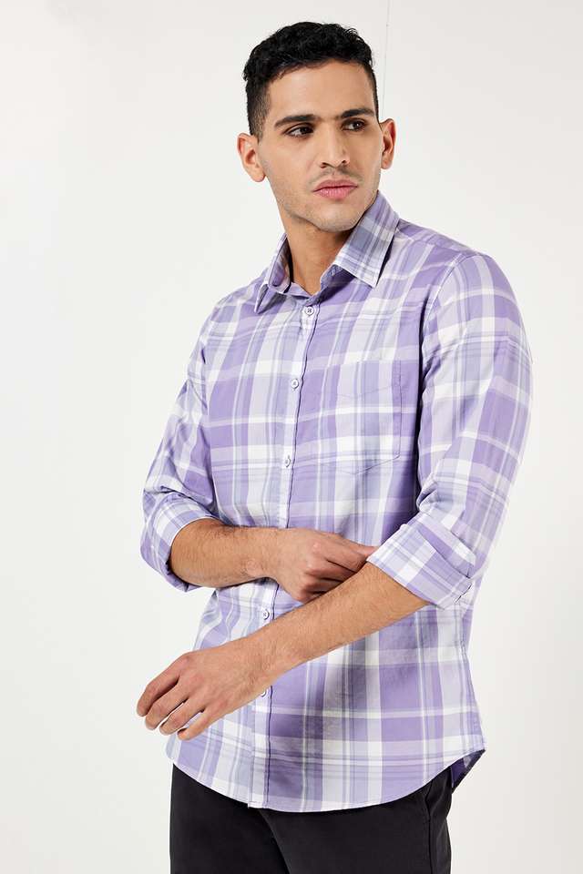 Checks-Cotton-Slim-Fit-Men-s-Casual-Shirt