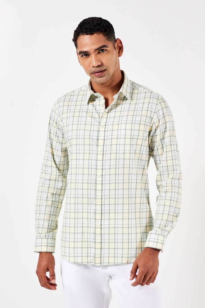Checks-Cotton-Slim-Fit-Men-s-Casual-Shirt