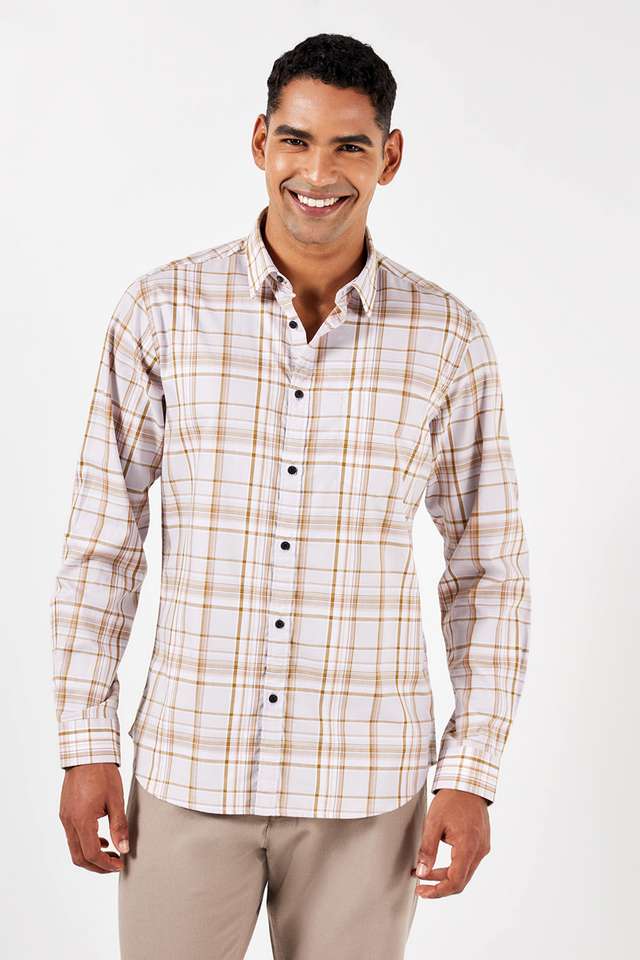 Checks-Cotton-Slim-Fit-Men-s-Casual-Shirt