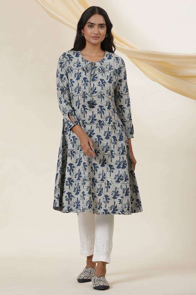 Printed-Cotton-Women-s-Casual-Wear-Kurta