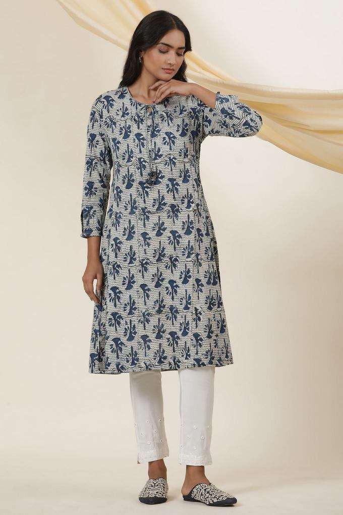 Printed-Cotton-Women-s-Casual-Wear-Kurta