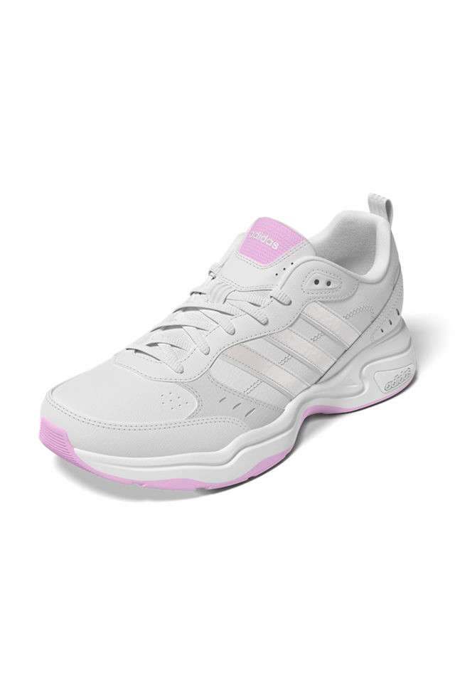 Buy ADIDAS White Strutter Fabric Lace Up Women's Sports Shoes