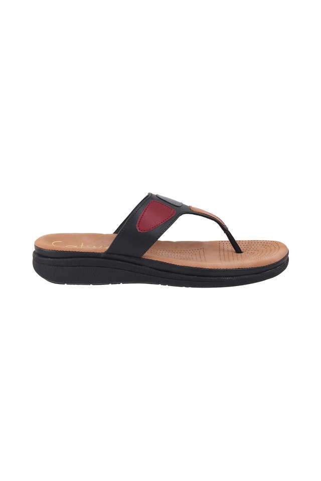 T-Strap-Synthetic-Slip-on-Women-s-Casual-Wear-Wedges