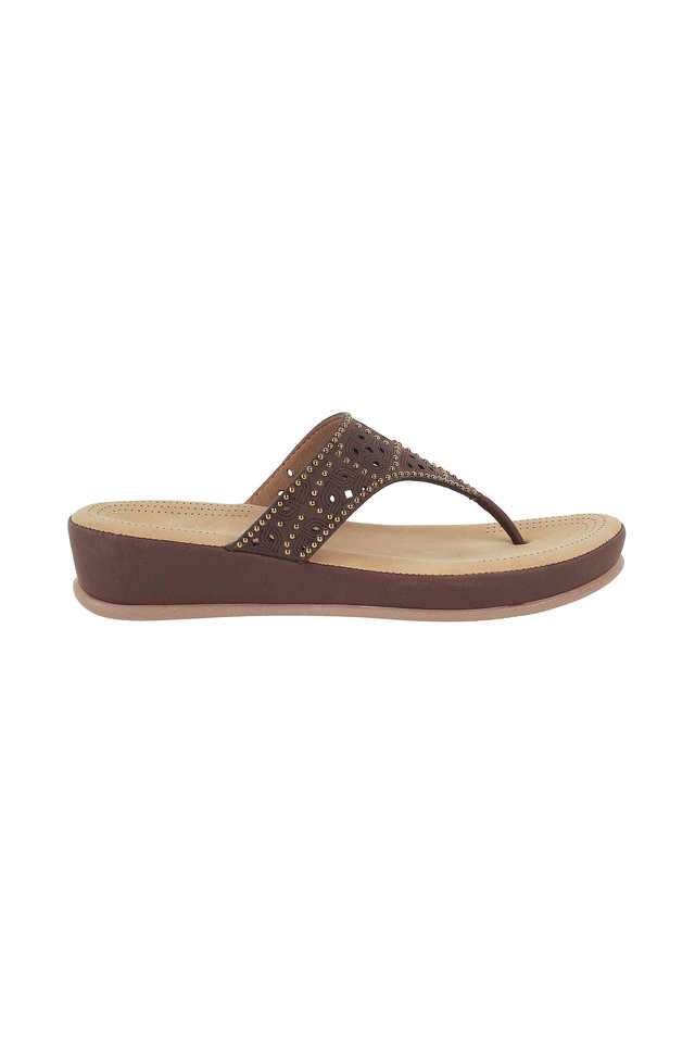 T-Strap-Synthetic-Slip-on-Women-s-Casual-Wear-Wedges