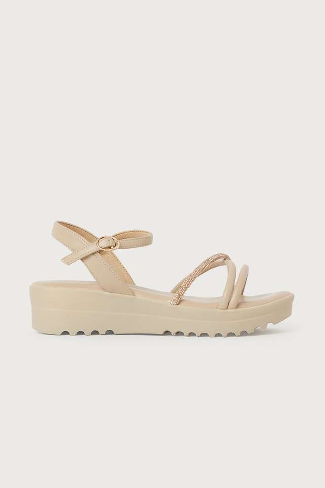 PU-Buckle-Women-s-Casual-Wear-Sandals