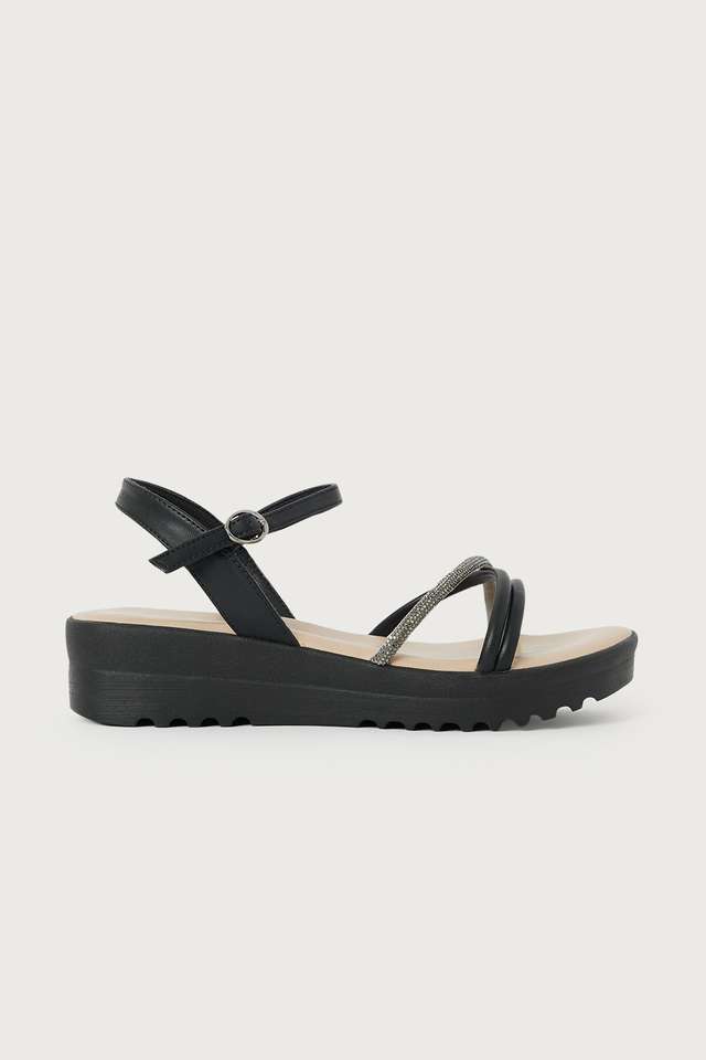 PU-Buckle-Women-s-Casual-Wear-Sandals