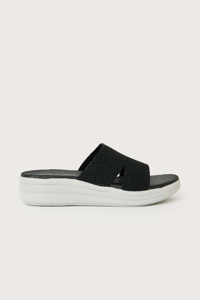 Fabric-Slip-on-Women-s-Casual-Wear-Heels