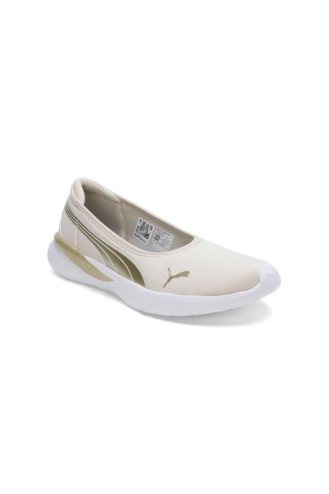 Buy Puma White Flaira Softride V2 Mesh Slip-on Women's Ballerinas