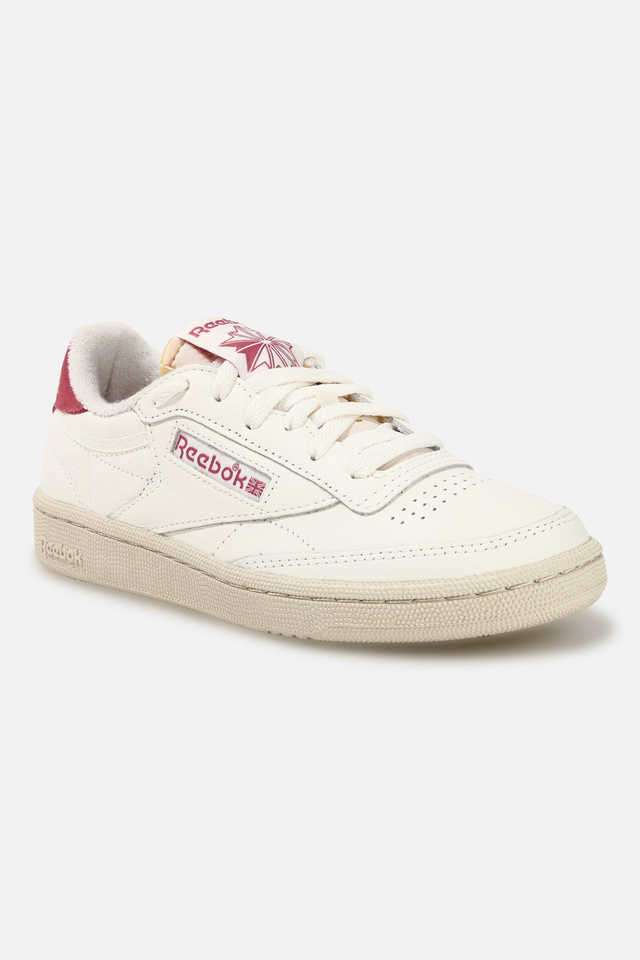 Buy Reebok White Club C 85 Vintage W Leather Lace Up Women's