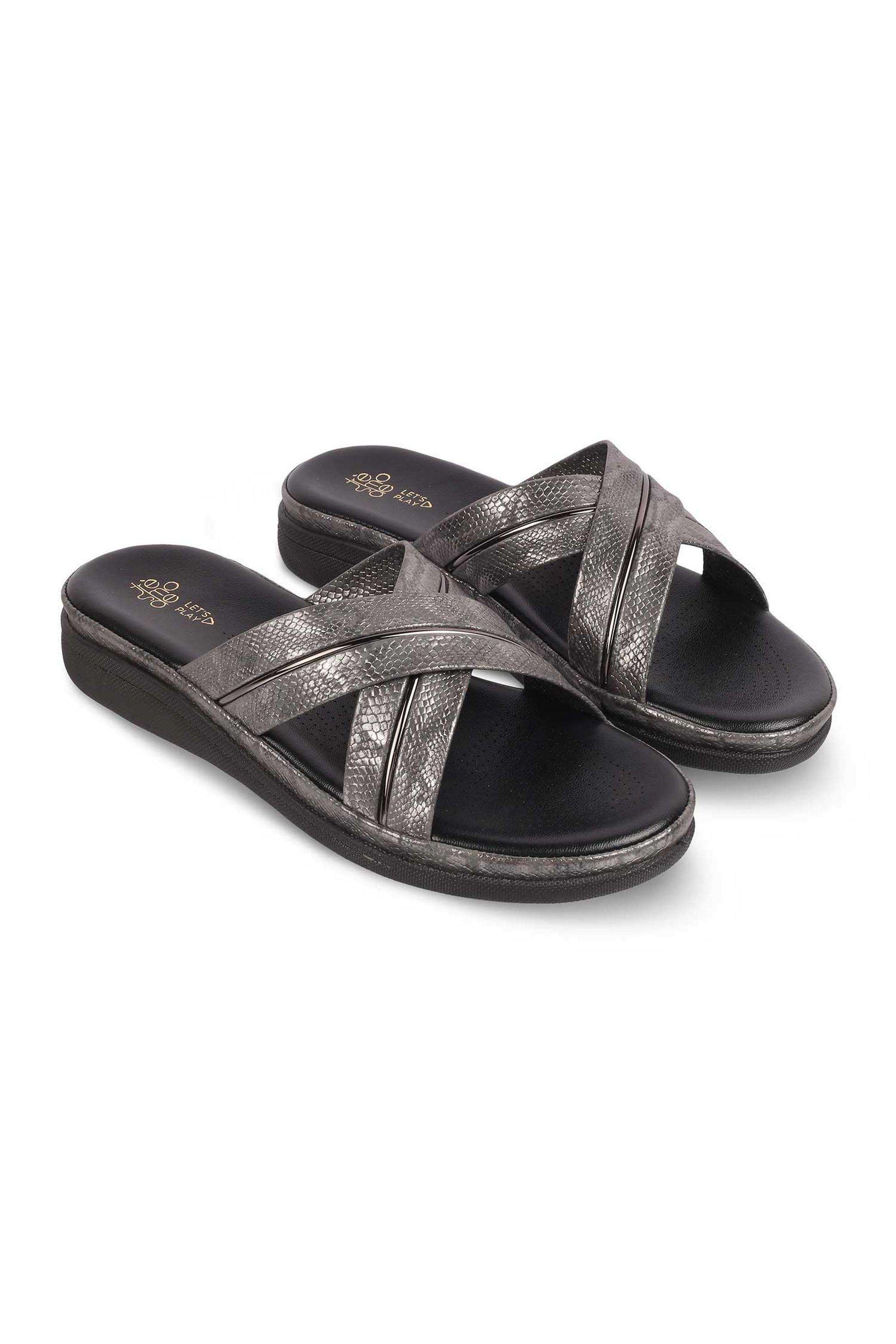 Slide-Synthetic-Slip-On-Women-s-Casual-Wear-Sandals