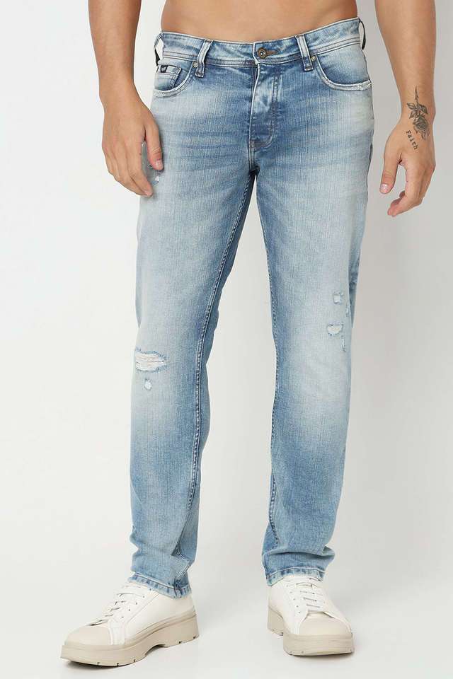 Light-Wash-Cotton-Relaxed-Fit-Men-s-Jeans