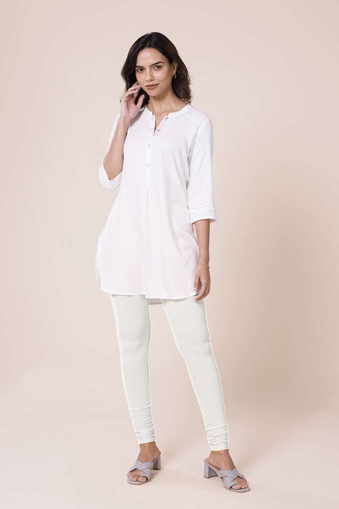 Solid-Cotton-Slim-Fit-Women-s-Churidar-Leggings