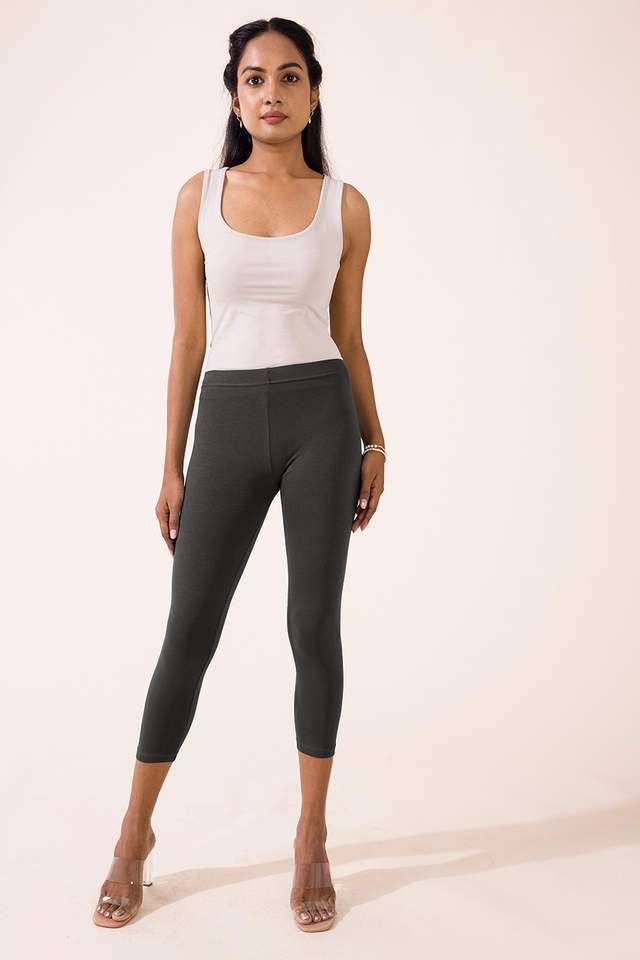 Solid-Cotton-Slim-Fit-Women-s-Leggings