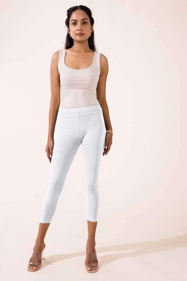 Solid-Cotton-Slim-Fit-Women-s-Leggings