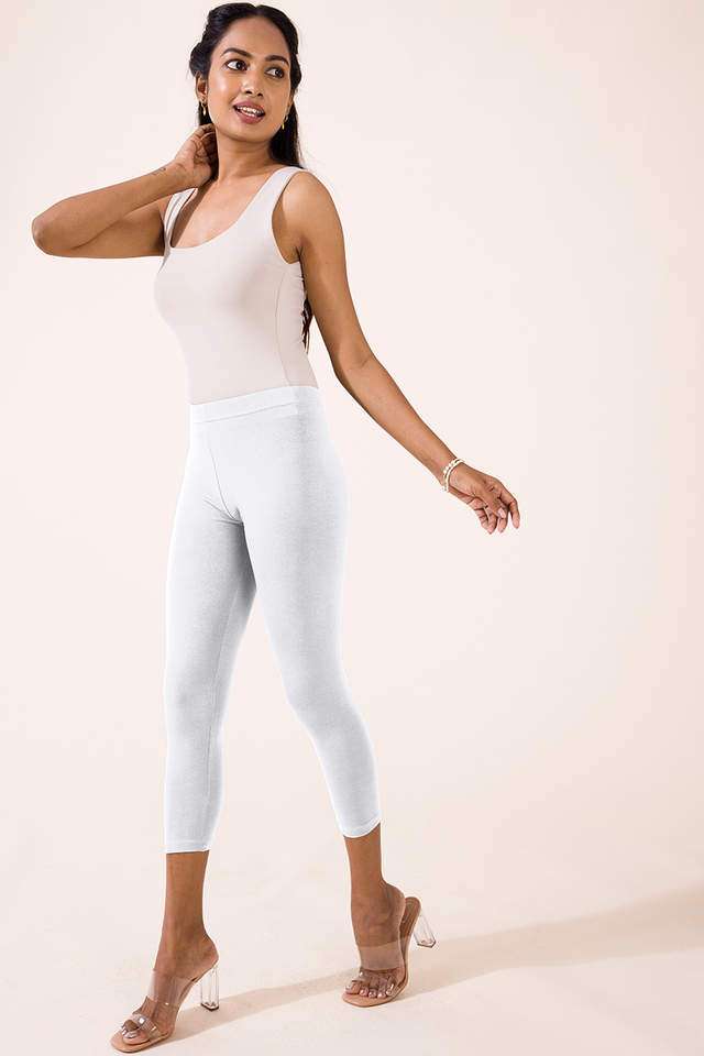 Solid-Cotton-Slim-Fit-Women-s-Leggings