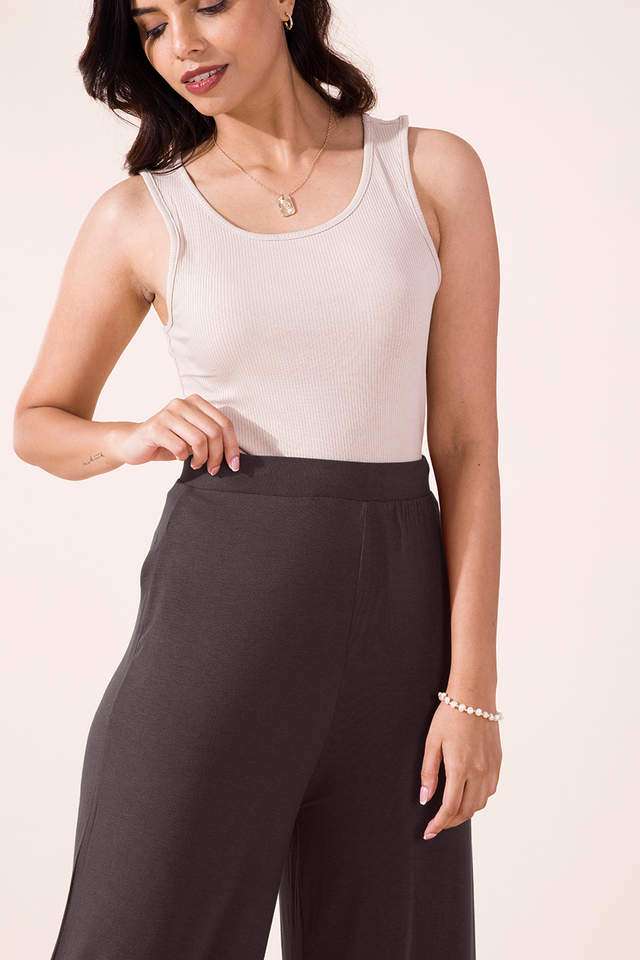 Solid-Viscose-Relaxed-Fit-Women-s-Palazzos