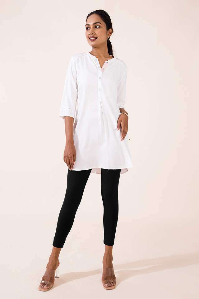 Solid-Cotton-Slim-Fit-Women-s-Leggings