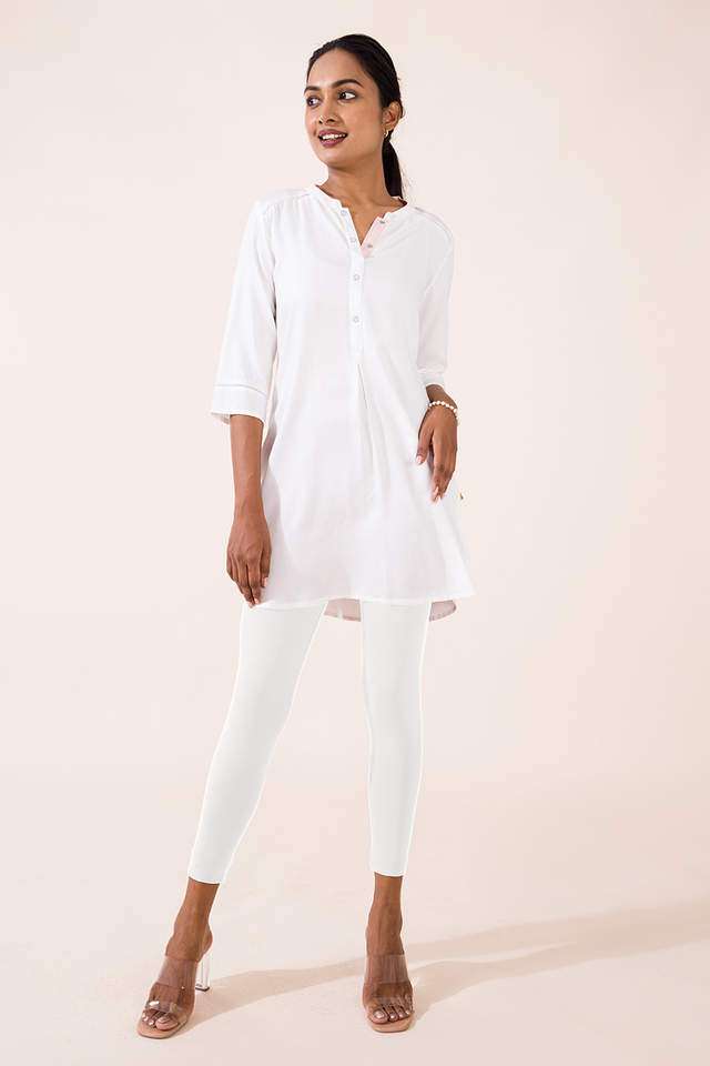 Solid-Cotton-Slim-Fit-Women-s-Leggings