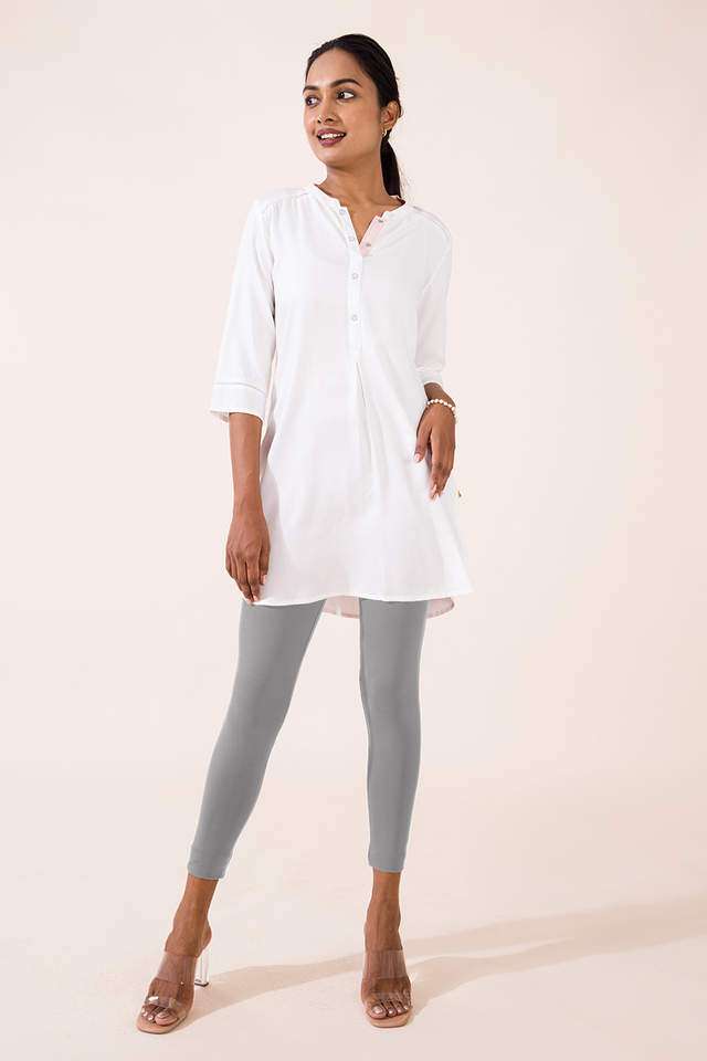 Solid-Cotton-Slim-Fit-Women-s-Leggings