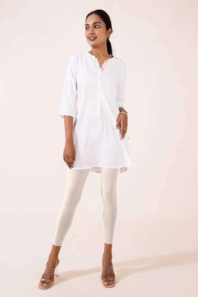 Solid-Cotton-Slim-Fit-Women-s-Leggings
