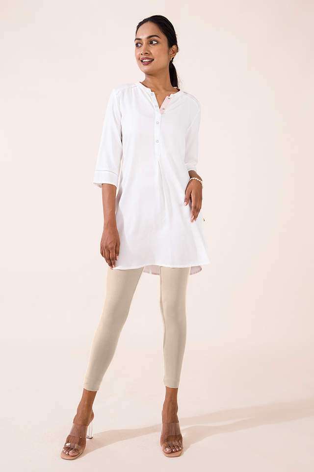 Solid-Cotton-Slim-Fit-Women-s-Leggings