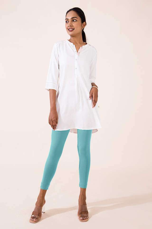 Solid-Cotton-Slim-Fit-Women-s-Leggings