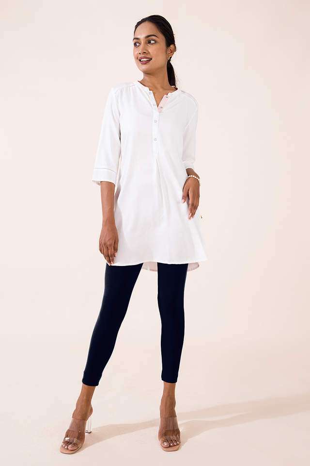 Solid-Cotton-Slim-Fit-Women-s-Leggings