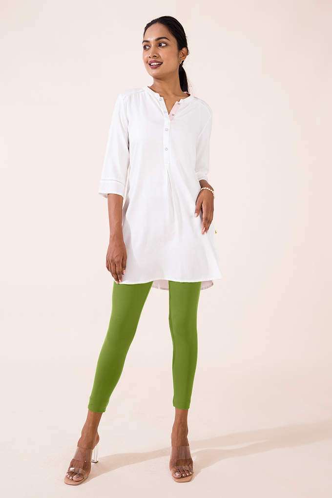 Solid-Cotton-Slim-Fit-Women-s-Leggings