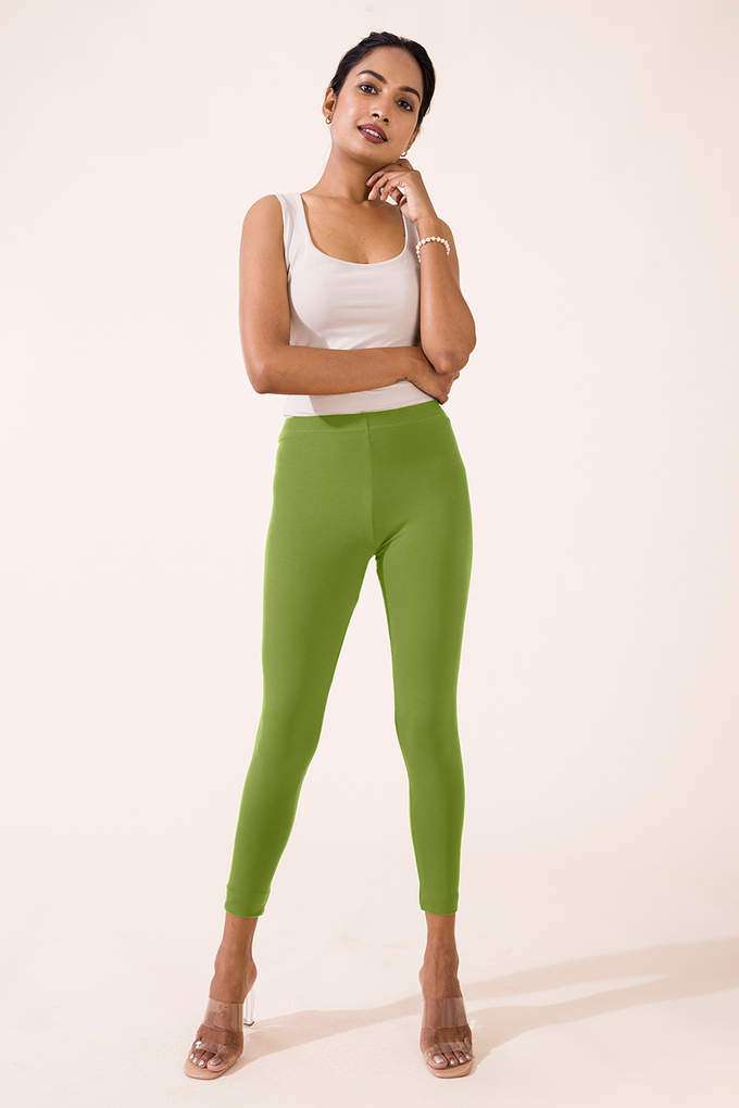 Solid-Cotton-Slim-Fit-Women-s-Leggings