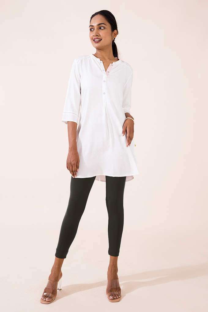 Solid-Cotton-Slim-Fit-Women-s-Leggings