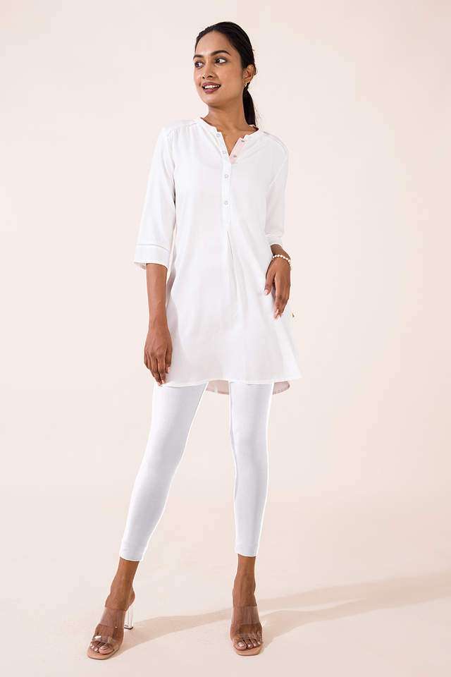 Solid-Cotton-Slim-Fit-Women-s-Leggings