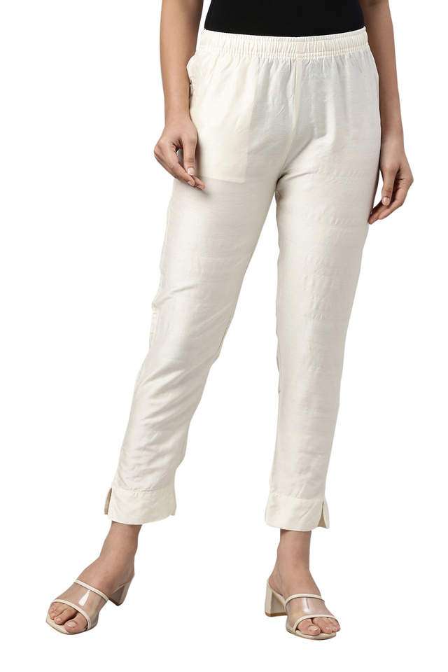 Solid-Modal-Tapered-Fit-Women-s-Pants