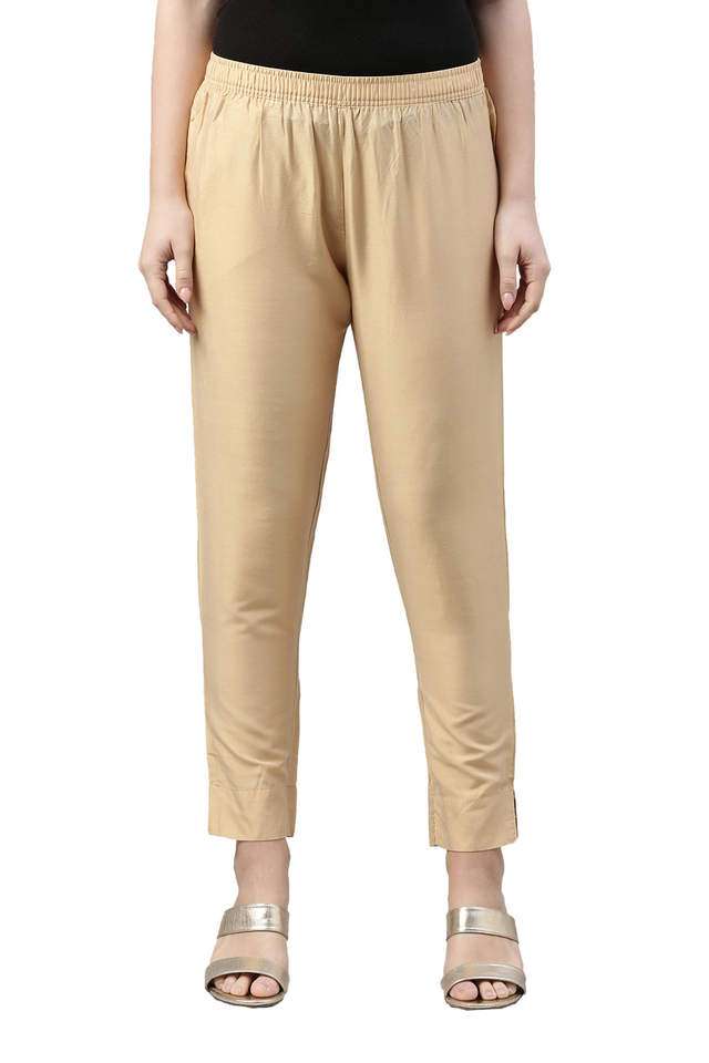Solid-Modal-Tapered-Fit-Women-s-Pants