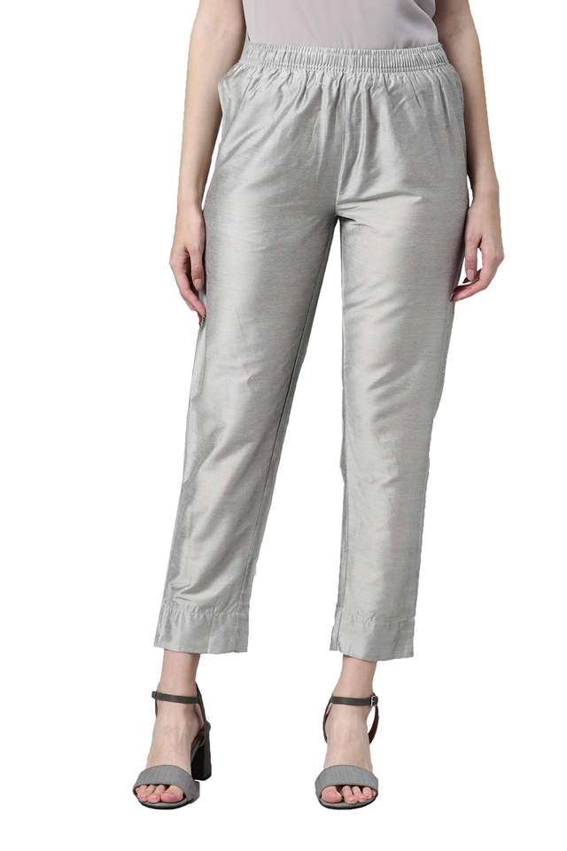 Solid-Modal-Tapered-Fit-Women-s-Pants