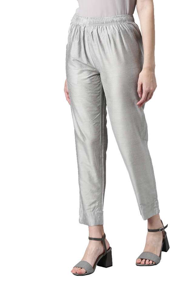 Solid-Modal-Tapered-Fit-Women-s-Pants