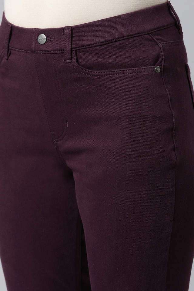 Solid-Cotton-Slim-Fit-Women-s-Jeggings