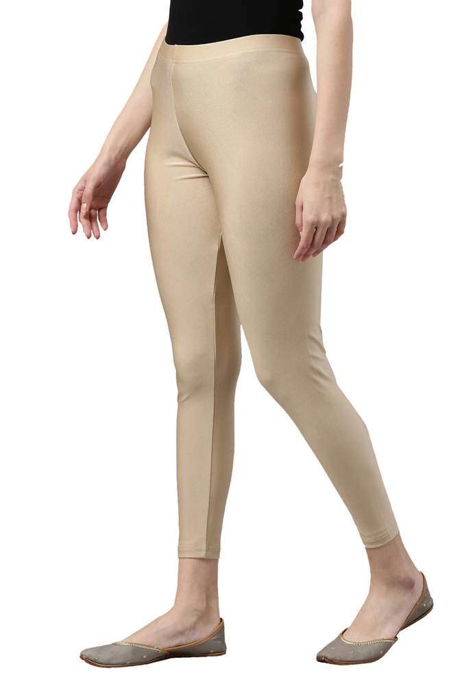 Solid-Nylon-Slim-Fit-Women-s-Leggings