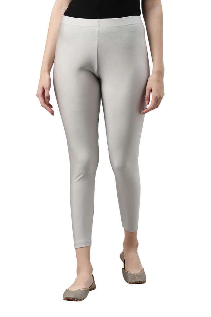 Solid-Nylon-Slim-Fit-Women-s-Leggings
