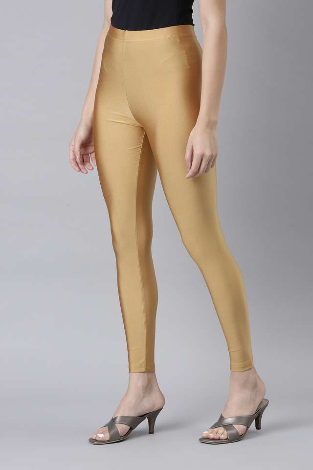 Solid-Ankle-Length-Cotton-Women-s-Leggings