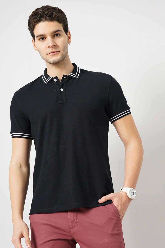 Solid-Cotton-Polo-Men-s-Casual-Wear-T-Shirt
