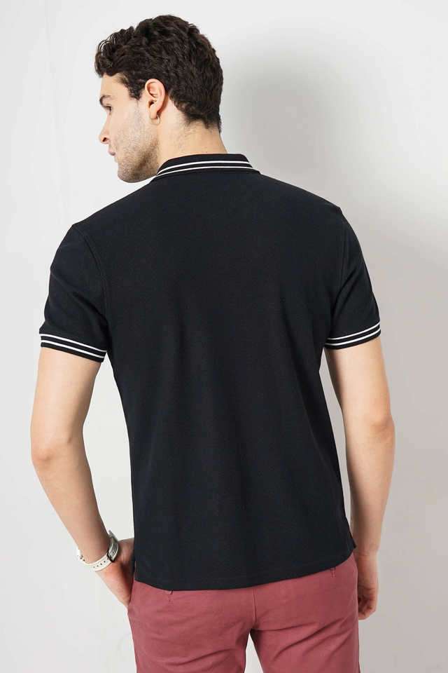 Solid-Cotton-Polo-Men-s-Casual-Wear-T-Shirt