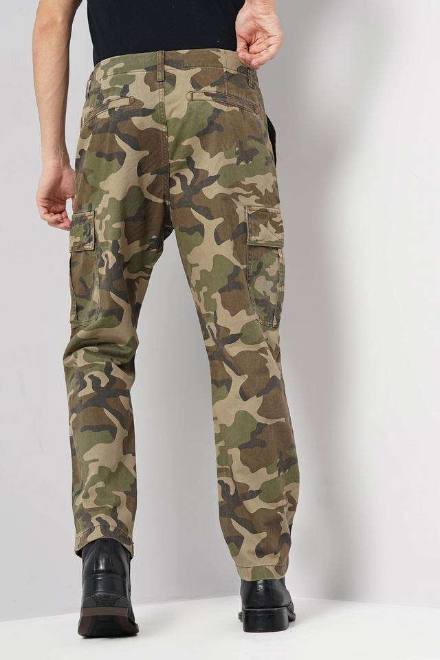 Solid-Cotton-Regular-Fit-Men-s-Casual-Trousers