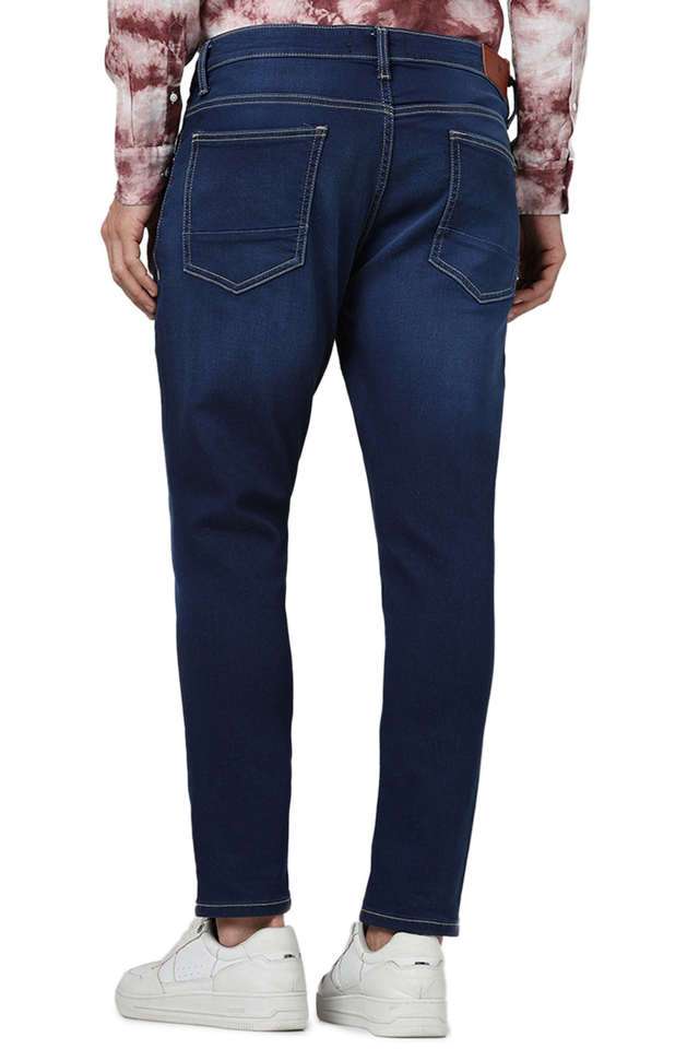 Light-Wash-Cotton-Skinny-Fit-Men-s-Jeans