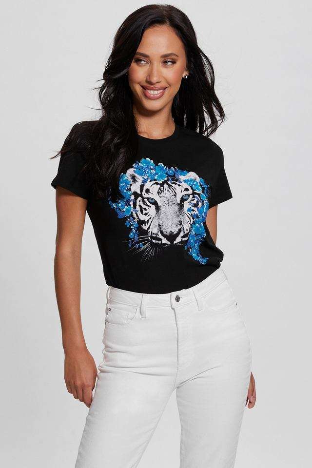 Graphic-Print-Cotton-Round-Neck-Women-s-T-Shirt