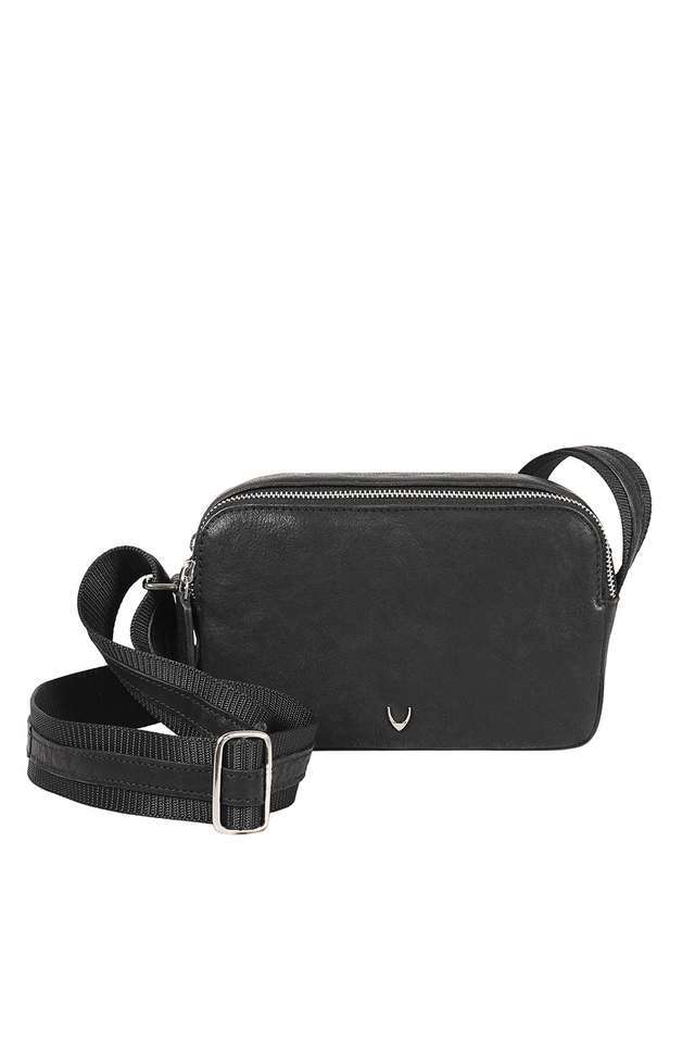 Wabi-Sabi-Pure-Leather-Zipper-Closure-Women-s-Sling-Bag