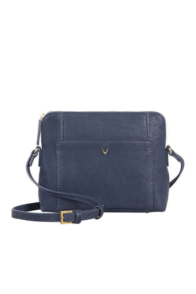 Wabi-Sabi-Pure-Leather-Zipper-Closure-Women-s-Sling-Bag