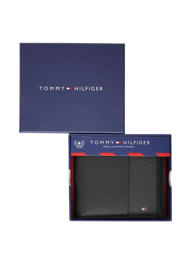 Men-s-Pure-Leather-Passcase-Bi-Fold-Wallet