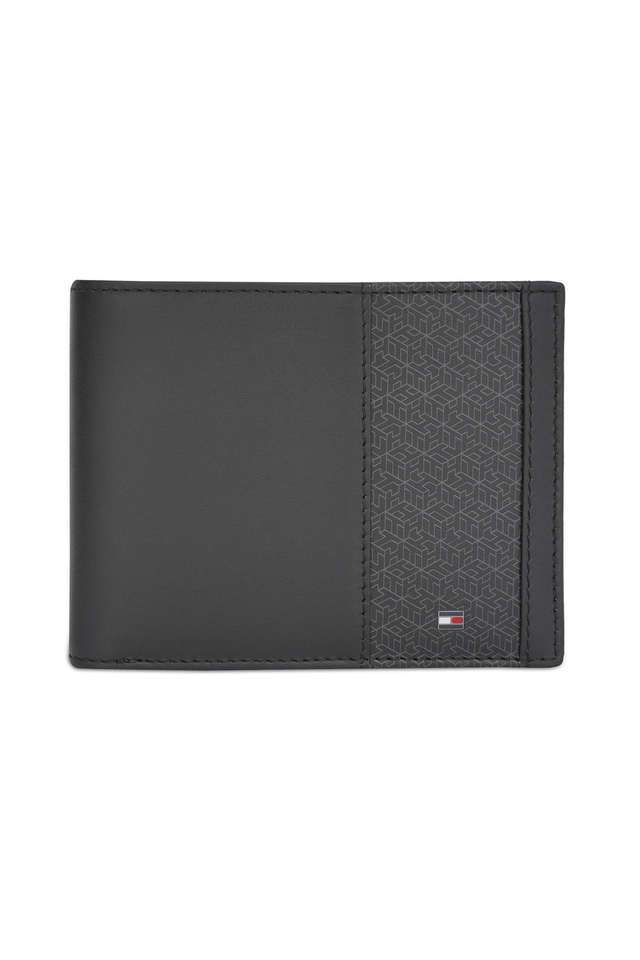 Men-s-Pure-Leather-Passcase-Bi-Fold-Wallet