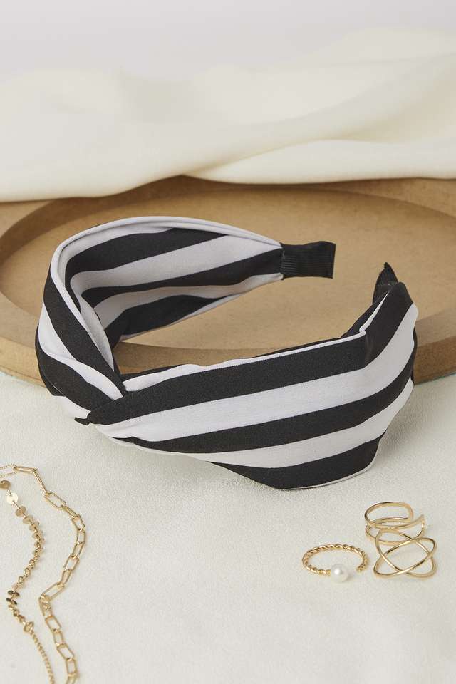 Satin-Hair-Band---Black