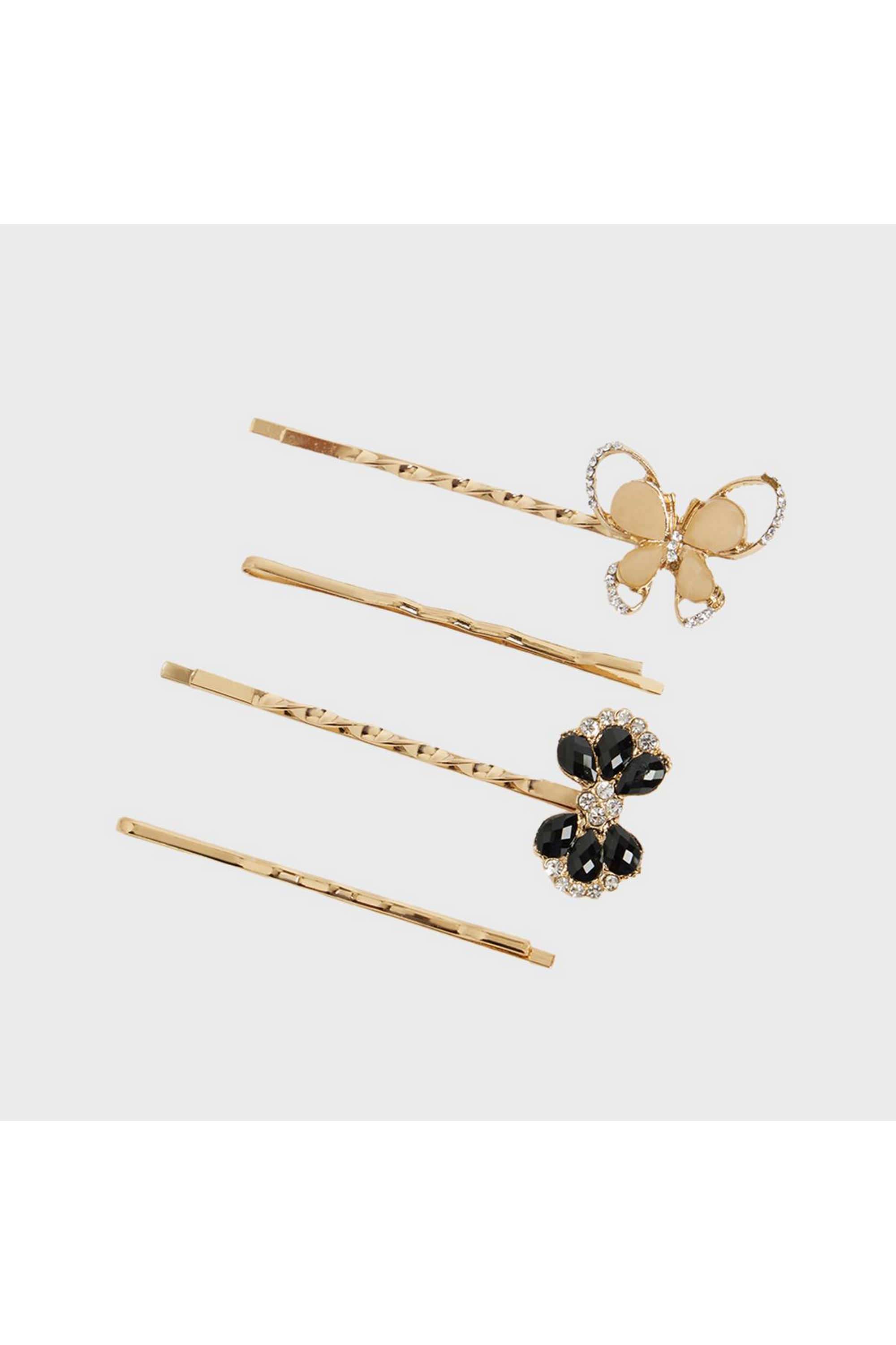 Hair-Clip---Pack-of-4 -Multicolor